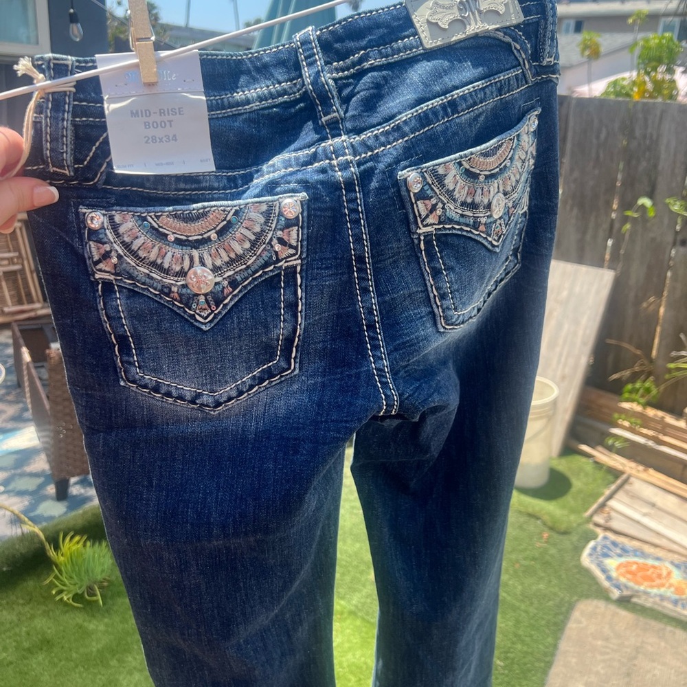 Miss Me Mid Rise Boot Jeans NWT